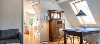 Beautiful, modern studio apartment in the heart of Esens