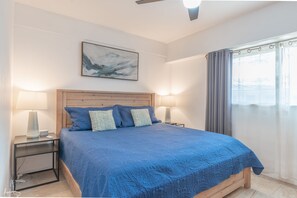 Condo, 1 cama Queen size y sofá cama, balcón, vista al océano | 1 habitación y wifi gratis 