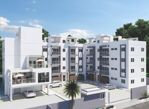 Apartamento, varias camas | Exterior