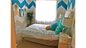 3 bedrooms, travel crib, free WiFi, bed sheets