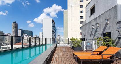 Aurora Paulistana by Viva - Prédio completo a passos do Metrô República