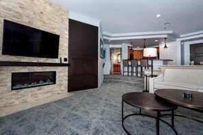 Smart TV, DVD player, ping pong