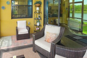 Terrace/patio - Treviso Bay Resort Condominium, Live in Paradise! (Naples)