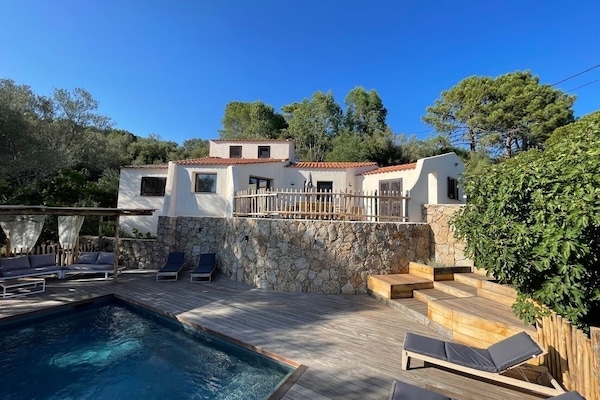 Vue ensemble villa Amandier