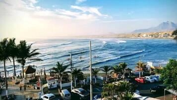 Blick von der Unterkunft