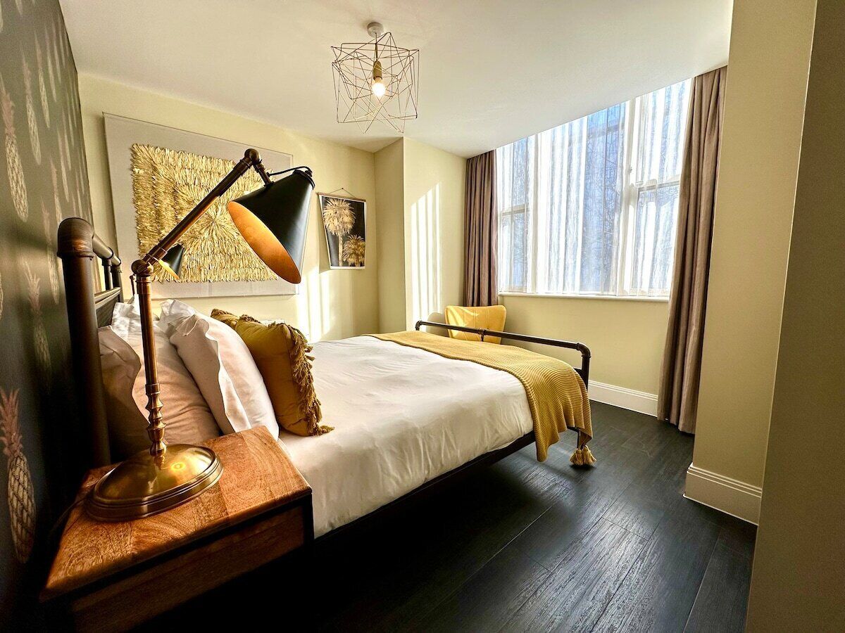 1 bedroom, iron/ironing board, Internet, bed sheets