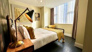 1 bedroom, iron/ironing board, Internet, bed sheets