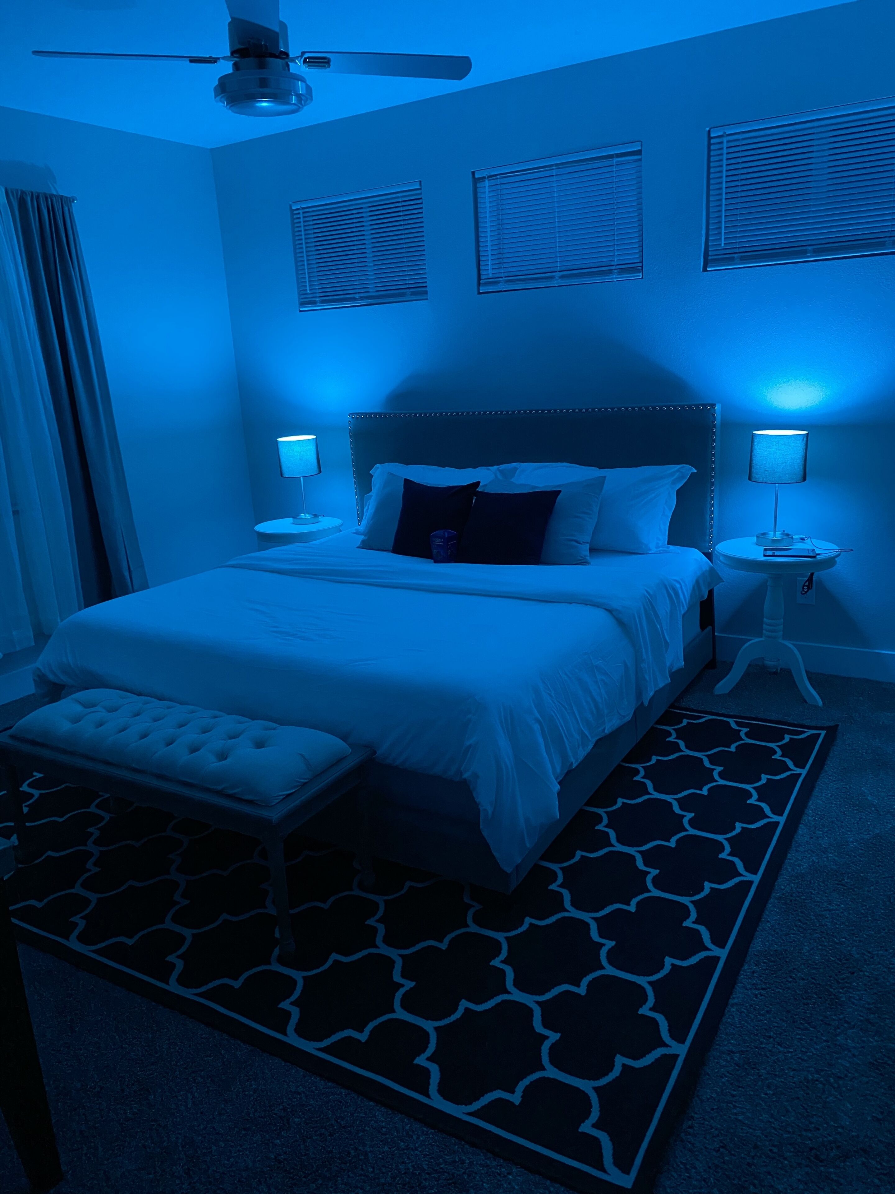 3 bedrooms, iron/ironing board, free WiFi, bed sheets