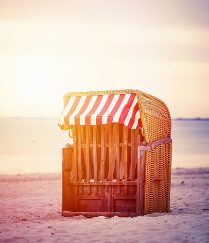 Strandläufer - Shower, TV, Terrace, Garden Furniture, Grill, Parking Space