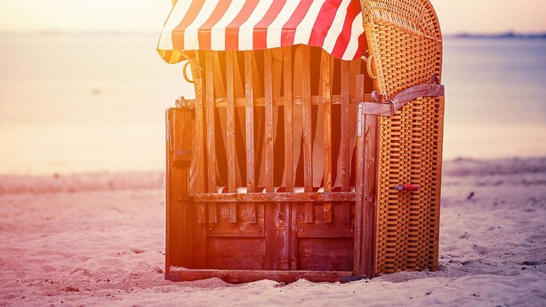 Tæt på stranden