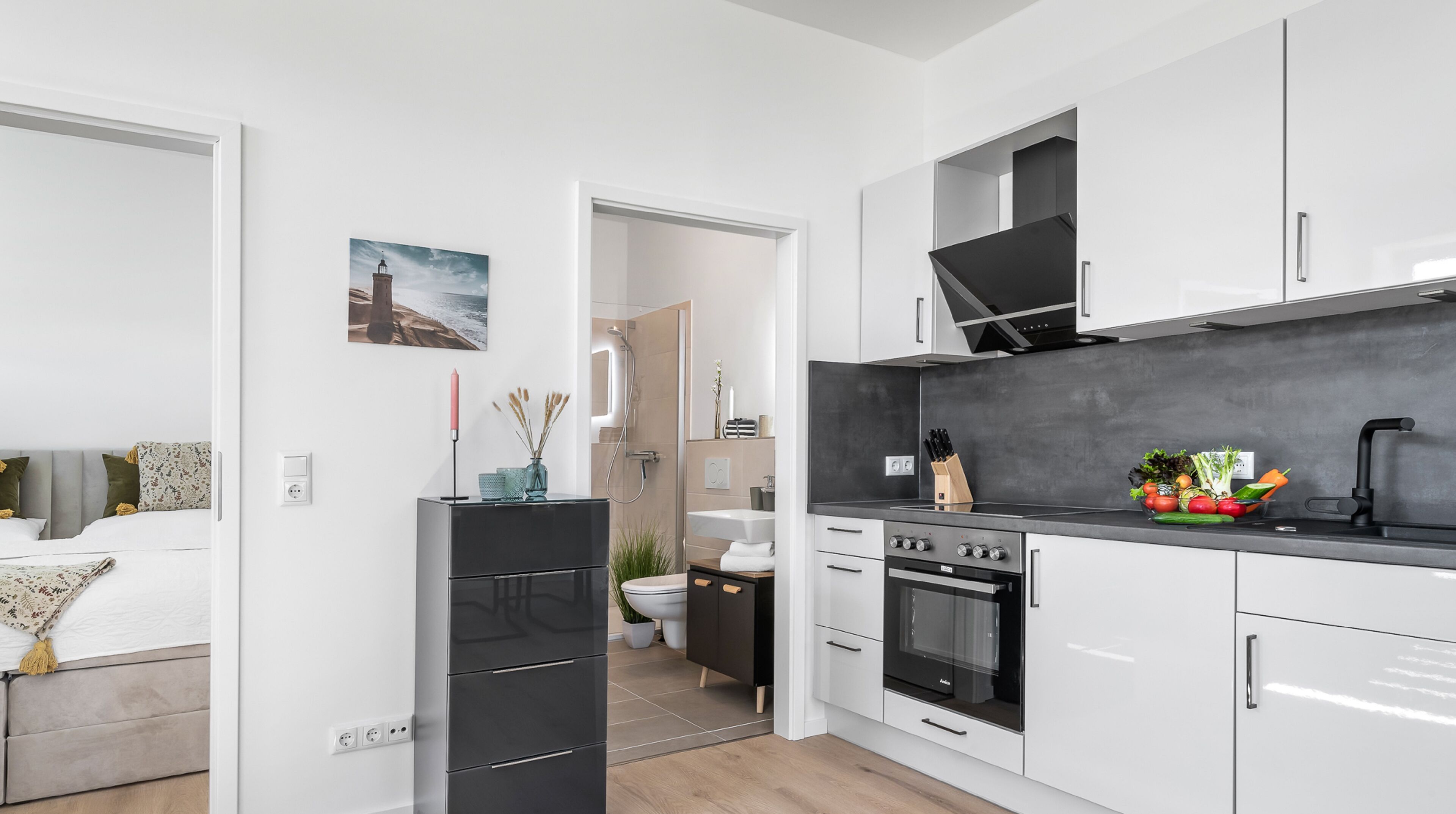 1 chambre, lit parapluie, Wi-Fi gratuit, draps fournis