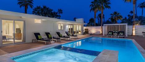 Una piscina climatizada