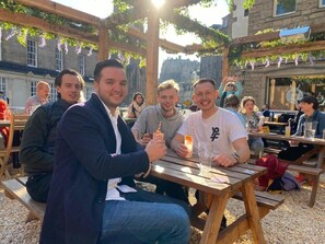 Outdoor dining - Kick Ass Greyfriars (Edinburgh)