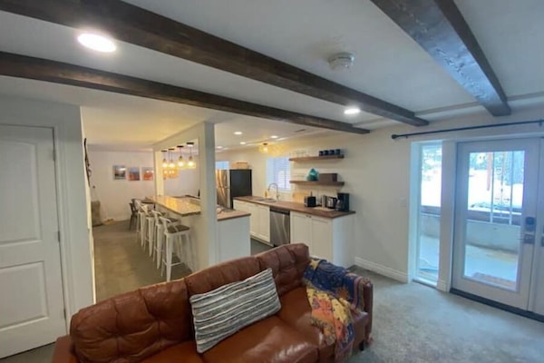 TV connectée, cheminée