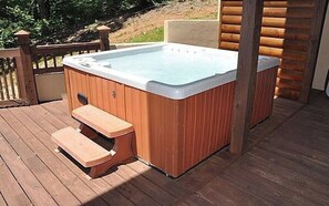 Baignoire à remous extérieure