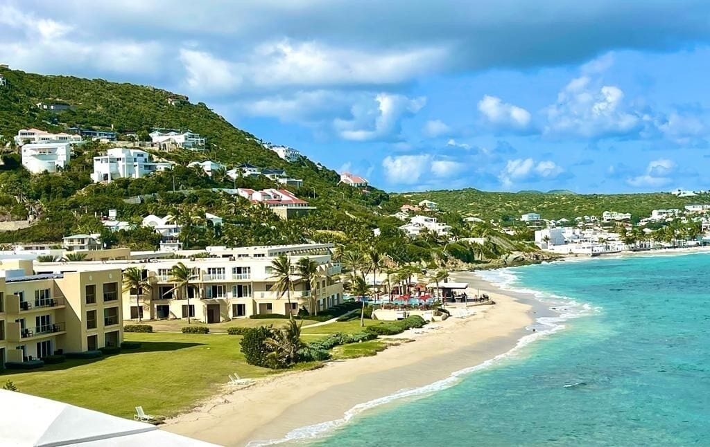 Sun-loungers, beach towels