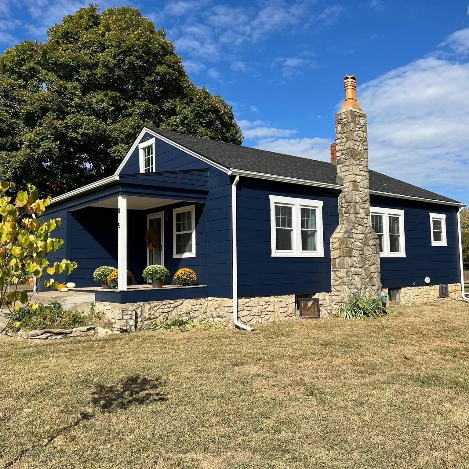 The Boujie Blue Bungalow