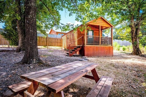 Pecan: Sleeps 3, Tiny Cabin, Pets, Near Park/Lake
