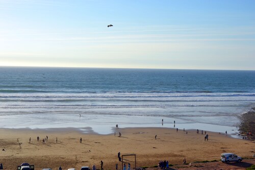 appartement vue sur mer, a 20 mètre de la plage