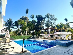 Uppvärmd pool