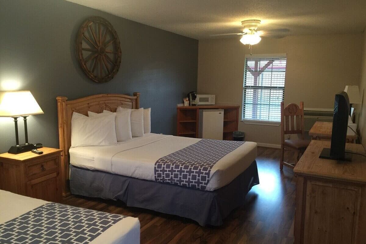 Individually furnished, desk, iron/ironing board