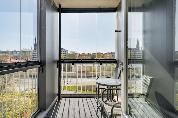 Familienapartment, 2 Schlafzimmer, Balkon | Balkon
