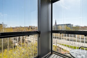 Appartement familial, 2 chambres, balcon | Balcon