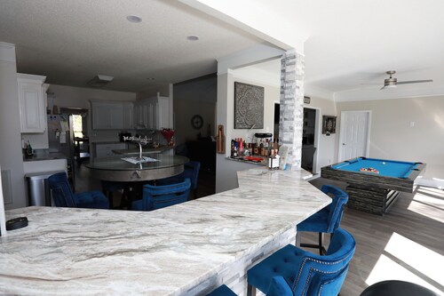 Golf Course Retreat w/Sunroom, Pool Table & Patio