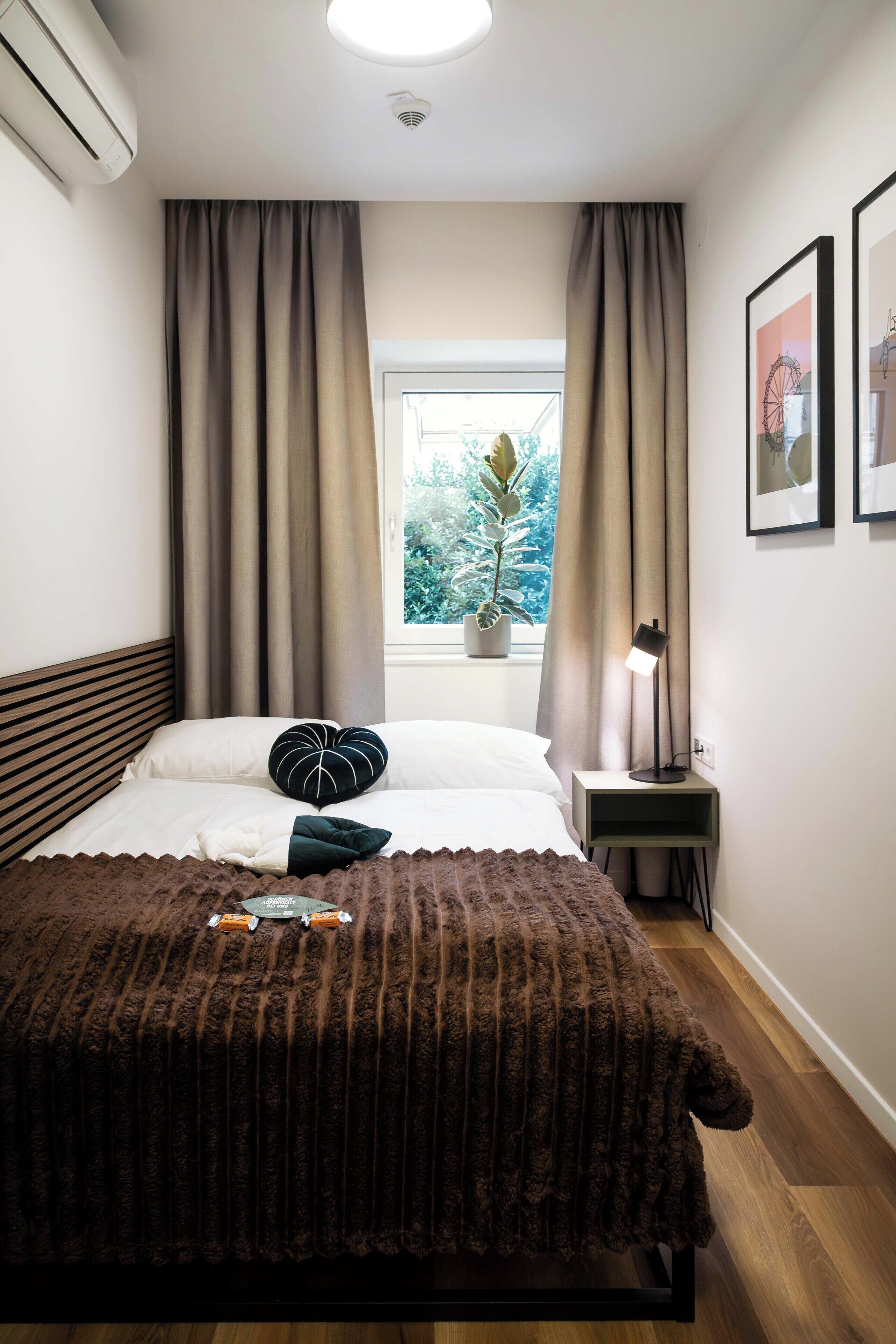 Family Apartment, 2 Bedrooms | Hypo-allergenic bedding, in-room safe, blackout curtains, soundproofing