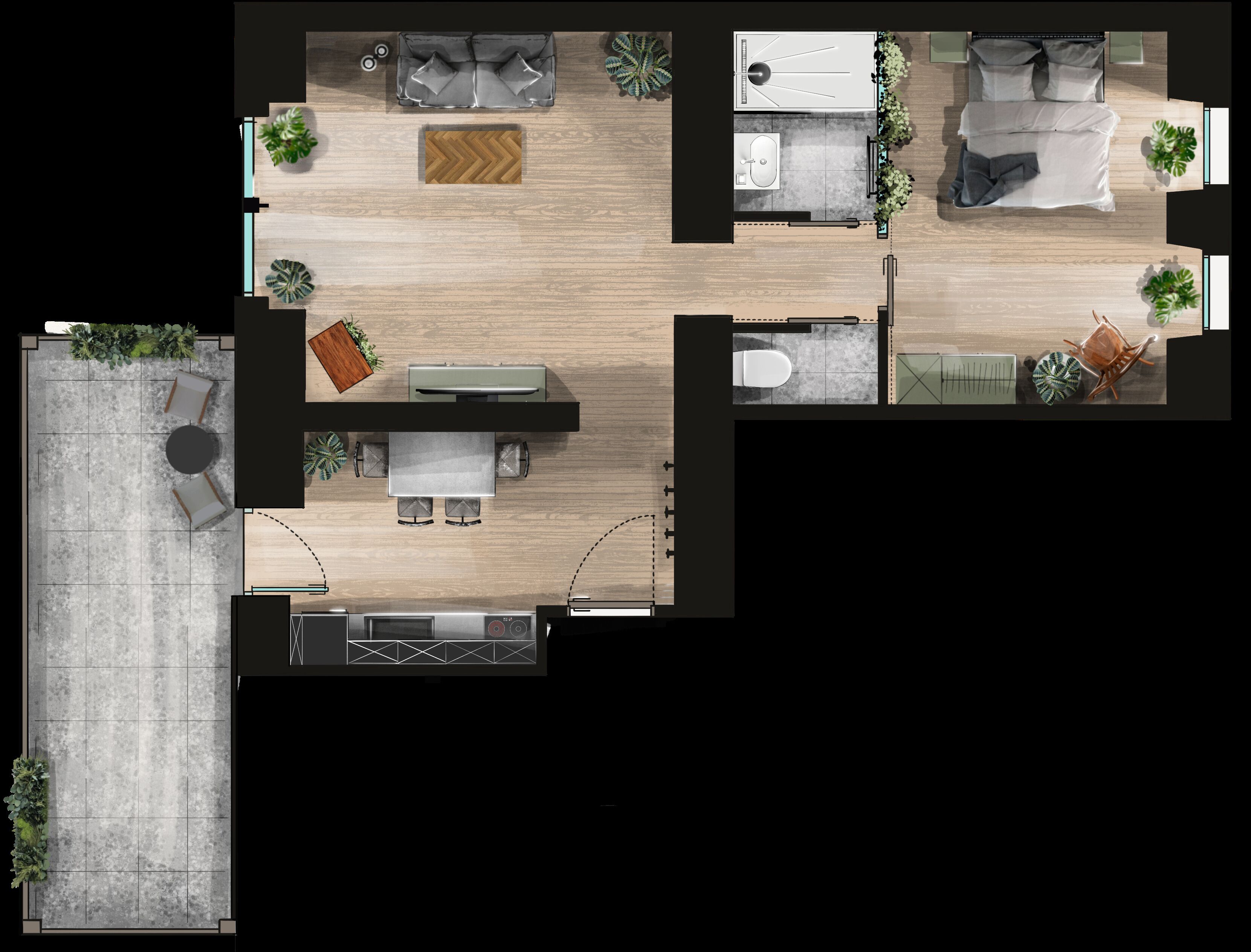 Foto - Urban Jungle Apartments