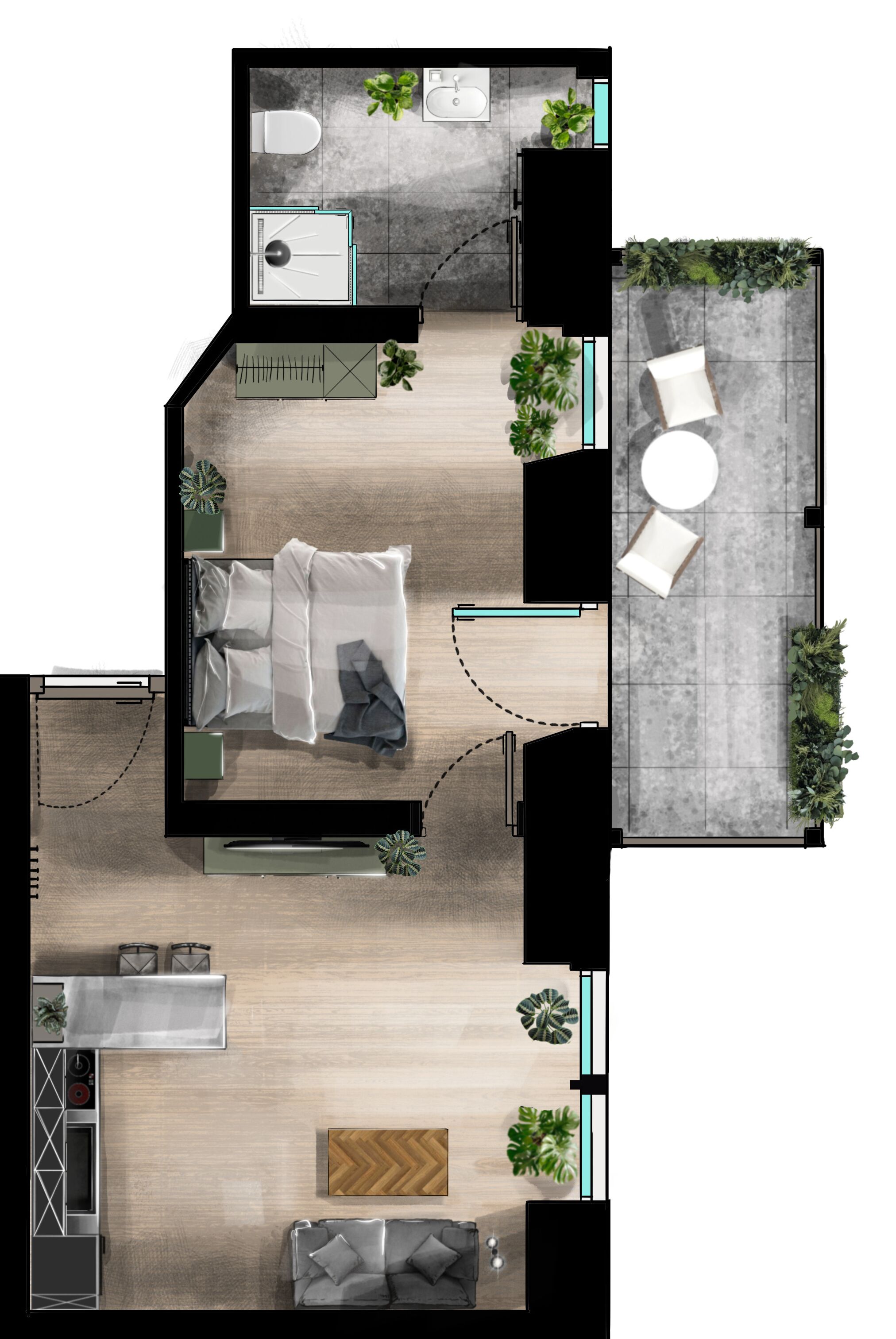 Foto - Urban Jungle Apartments