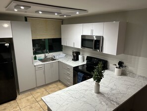 Microwave, oven, stovetop