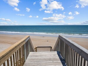 Accommodatie ligt op het strand