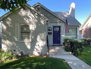 Exterior detail - Yote Den across from College of Idaho (Caldwell)