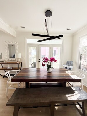 Dining - Oceanfront Luxury in Surfside Beach,  Private Pool + Private Beach Access (Surfside Beach)