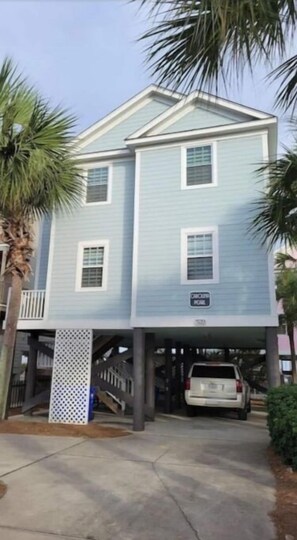 Exterior - Oceanfront Luxury in Surfside Beach,  Private Pool + Private Beach Access (Surfside Beach)