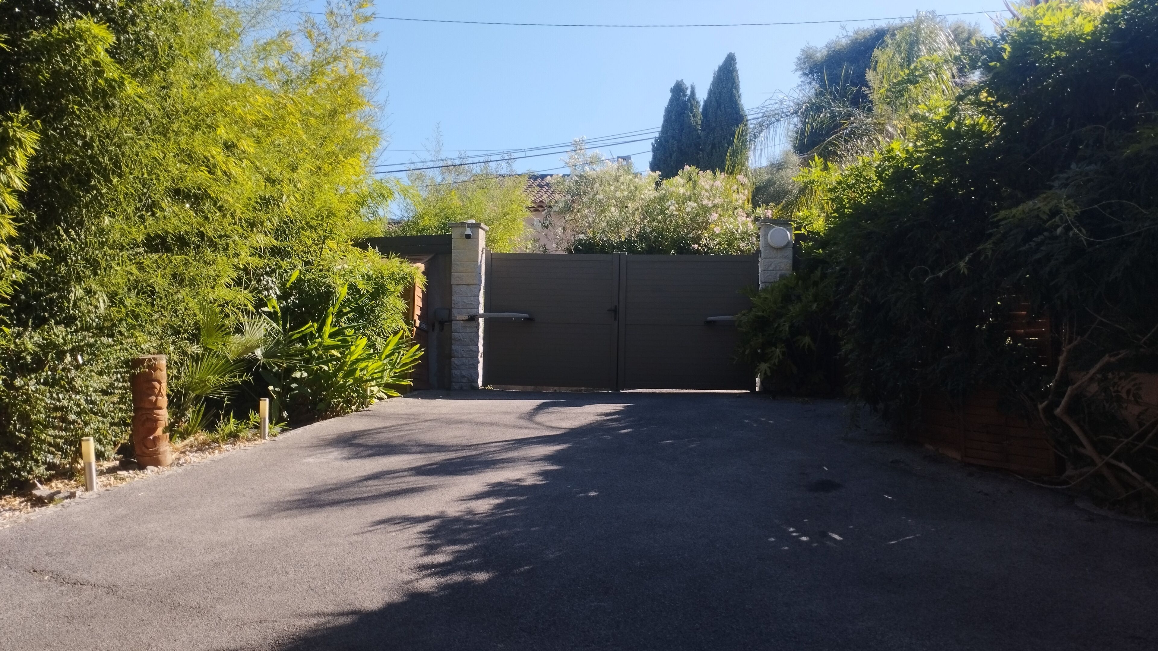 Enceinte de l’hébergement