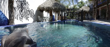 Piscina a l'aire lliure