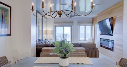 Unique and sophisticated 2 bed/2 bath oceanfront condo