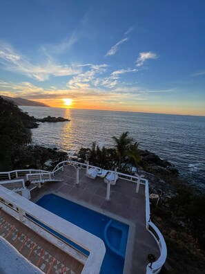 Outdoor pool - House by the sea"Casa Elena”La Gloria Escondida” (Jalisco)