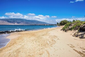 Playa en los alrededores y toallas de playa 