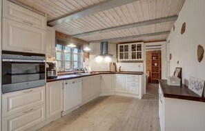 Kühlschrank, Mikrowelle, Herdplatte, Geschirrspüler