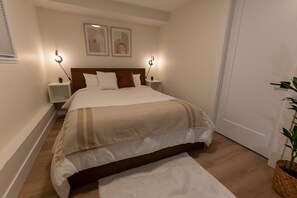 2 bedrooms, in-room safe, iron/ironing board, WiFi