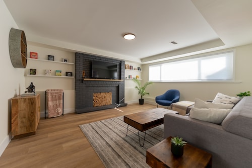 Private Entry Ground Floor Suite steps away from parks, trails & transit