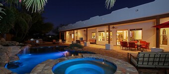 Custom home with heated spa and pool, 1 acre, No HOA, bring Rvs