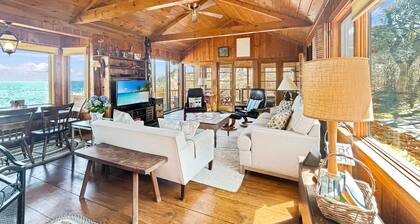 Seacoast Sanctuary - Warm and inviting cottage with uninterrupted oceanfront