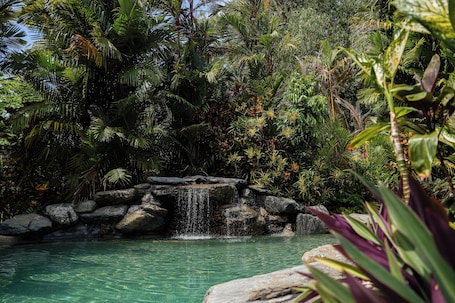 Una piscina al aire libre. Daintree Beach Resort