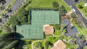 Sports court - Turtle Bay Creek view - 1Bed 2Bath Kuilima Condo - Sleeps 4 (Kahuku)