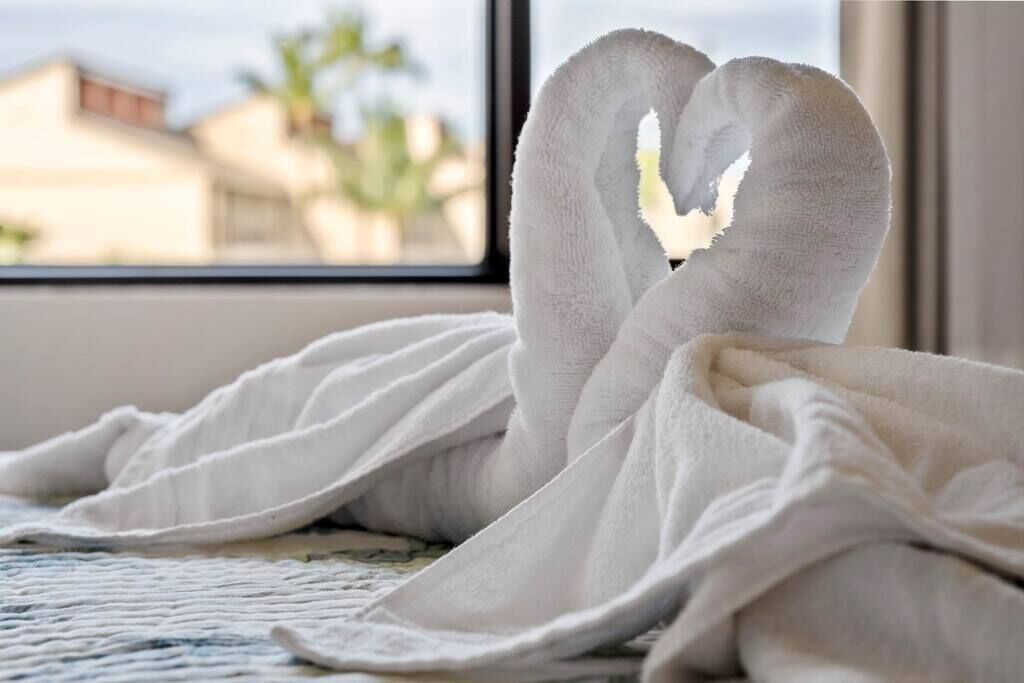 2 bedrooms, iron/ironing board, travel crib, free WiFi