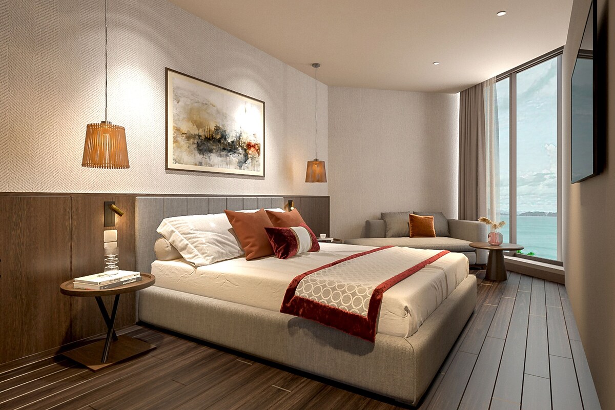Minibar, caja fuerte, cortinas opacas y sistema de insonorización